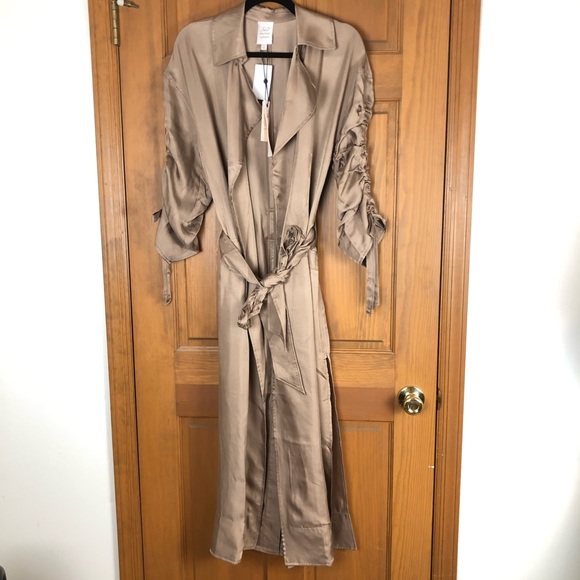 NWT CINQ A SEPT Aziza Longline Jacket - Picture 5 of 14